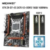 Anakartlar Machinist X79 Anakart Kiti Xeon E5 2670 V2 CPU Seti LGA2011 İşlemci 16GB 1600MHz DDR3 RAM Bellek Combo NVME M.2 SATA Z9D7