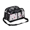 Plecak przewoźnika dla zwierząt dla zwierząt domowych wyjdź torba lato oddychający przezroczysty przezroczysty Aneuterki Lekkie Messenger Ramię szczeniak