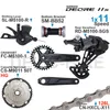 Shimano Deore M5100 11Speed Groupset Shifter SL-M5100 RD-M5100 Kurbelset SM-BB52 Klammerkassette 11-50T 52T X11 Ketten Original