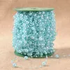 5 mètres ligne de pêche artificielle perles perles chaîne garland fleurs de mariage fête bricolage décor artisanat ivoire blanc rose clair bleu