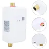 220V 3800W Tankless Electric Water Heater Bathroom Kitchen Instant Water Heater Temperature display Heating Shower Universa