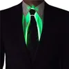 Led Rave Toy Men Glowing Tie El Wire Neon Led Lysande parti Haloween Christmas Light Up Decoration DJ Bar Club Stage Prop Clothing 240411