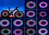 30 Muster Fahrrad Leichtfahrradrad Leuchte Doppelanzeige Blitz 32 RGB LED Light Bicycle Spoke Lamp Nacht Fahren Fahrradleuchten 4216465