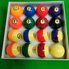 57,25 mm boules de piscine 16pcs Ensemble complet de 2 1/4 pouces billard billard accessoires