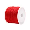 0.8mm No.72 Jade Line DIY Handmade Red Thread Cross Stitch Embroidery String Woven Necklaces Bracelets Rope