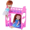 Codzienne akcesoria do lalki dla Barbie Doll Buty torba Sofa Sofa mieszane krzesło do łóżka dla kelly lalka 30 cm dla dzieci zabawki dla niemowląt