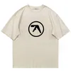 Men T -shirt katoen Aphex Twin Y2K Streetwear Grafische Koreaanse modeprint Harajuku Vintage Tops T -stukken Tees oversized esthetische kleding 240410
