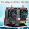 Pads 1SET COLING Вентилятор USB Power Fuls Fan Cooler для ASUS RTAC68U/AC86U/AC87U/R8000/AC5300