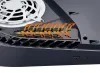 Hubs M.2 NVME Radador de dissipador de calor para o slot de expansão SSD do console PS5, liga de alumínio de magnésio de grau de aviação, preto