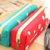 1 stycke Lytwtw's Kawaii Girl Pen Pencil Bag Canvas School OfFice Stationery Makeup Pouch Case Holder Coles Cute Things Gift