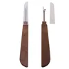 2PCS PLASSE PLATICE CRANG TIRETTER couture couture Ripper Stitch Unyding Feltle Arts Tools Hex6d