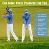 Aide à l'entraînement du swing de golf, geste de golf Geste Amélioration de l'entraîneur Golf formant le plan de swing de la mémoire musculaire de la mémoire musculaire