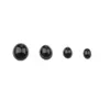 Black Plastic Safety Eyes Acrylic Oval Half Round Beads Children Kids Bear Doll Toys Animal Nose DIY Crafts Sewing Accessories