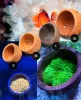 Anemon Yuvası Akvaryum Resif Tank Akvaryum Bitkileri için Yapılan Kil ve Canlı Kaya Koşma