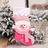 Personalisierte Weihnachtsstrumpf Baby Girl Pink Strumpf Custom Name Familie Weihnachtsgeschenk Baby Erste Weihnachtsstrumpf Orament