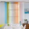 Multi-color Solid string curtain 200*100cm door window curtains valance room divider wedding home decoration