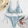 Swimwear féminin Femmes Bikini Dual Side Set sexy respirable jolie fil gratuit