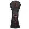 Горячая распродажа гольф -клуб Headcover установлена USA Amarica Golf Wood Cover 13x водителя Fairway Rescue Hebrid Headscovers с бесплатной доставкой тегов