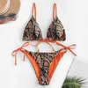 Swimwear féminin Femmes Bikini Dual Side Set sexy respirable jolie fil gratuit