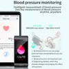 Jingtider DM12 Akıllı Bilezik 1.91 "HD Büyük Kavisli Ekran IP68 Su Geçirmez Erkekler Akıllı Bileklik Kalp Hızı Kan Basıncı Monitörü