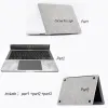 Cases 13 15 16 11 12 inch PU lederen deksel voor Apple MacBook Pro Retina 13.3 Air Laptop 2020 A2141 Pro14 A2442 2021 Shell Skin