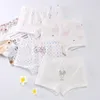 4pcs filles coton culotte gamin boxer antibactérien Brief 2y Young Child Cartoon sous-vêtements