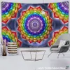 Mur coloré pending tapisseries mandala tapisserie hippie chakra tapisserie boho décor wall tissu yoga tapis bohème tissu