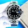 Relojes de diseñador de alta limpieza de 40 mm reloj de lujo Watch Greenwich Pepsi Bisel Batman Watch 2836/3186/3285 Movimiento mecánico automático con caja 904lsteel 02