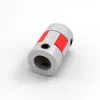 XB D14L22 Two Jaws Coupler Aluminium Plum Flexible Shaft Coupling Motor Connector CNC Flexible Couplings 3/3.17/4/5/6/6.35/8mm