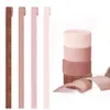 4 Rolls Rose Gold Pink Crepe Streamery Papier Basel Papier na ślub Bachelorette Przyjęcie Urodziny Baby Bridal Prysznica Dekoracja