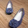 Chaussures décontractées Luxury Femmes Ballet Flats 2024 Printemps Automne Ballerina Flat Dames Dames Sweet Flower Footwear Sapatos Feminino