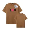 Дизайнерская футболка футболка роскошная бренда Ba Tshirts Mens Women Lomens с коротким рукавом летние причинно -следственные изделия