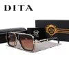 Óculos de sol AA do Dita 2024 Novos óculos de sol Leisure Light Light Light Driving Fashion Dita UV Glassses de sol para homens e mulheres