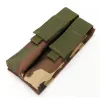 Airsoft Molle Double P90/UMP Mag Pouch Military Magazine Pouch Holdder Gun Accessory for Tactical Hunting Mag Mag Carrier