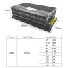 Högkvalitativ 1500W Switching Power Supply Black 110/220VAC DC12V 13.8V 15V 24V 36V 48V 60V 72V 80V 90V för industrifält