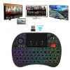 لوحات المفاتيح X8 2.4G Mini Keyboard مع لوحة اللمس لأجهزة Android TV Box Smart TV/PC/IPAD Search Search LED LED الخلفية اللاسلكية للولايات المتحدة
