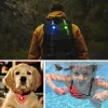 Outdoor Sports Mini LED Bicycle Lamp Backpack Zipper Light Pet Flashlight Night Running Safety Warning Light Cycling Accessories