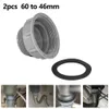 Kitchen Silk Dish Basin Adapter Reducer Drain Pipe Joint Fitting Thread Hose Connector Fits Most Kitchen Bathroom Faucets Part