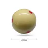 1 stks witte cue ball 57,2 mm oefen standaard indoor supplies apparatuur entertainmenttafel ballen set cue bal biljart
