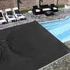 Vente chaude grande taille piscine rectangle couvercle de lèvres en tissu moulu à poussière de moule à plancher à poussière pour le tapis pour villa extérieur piscine