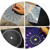 Awans! Mandala Dotting Stencil Tools Rock Zestaw Stylus Ball Ball Narzędzia do kropkowania narzędzia obejmują szablon, taca na farby (17 paczek)