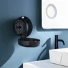 Toilet Paper Holders Toilet Roll Tissue Dispenser Pull Paper Holder Dispenser Toilet Tansparent Wall Mounted Punch Free Tissue Boxes Holder For Hotel 240410
