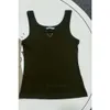 Designer vests women tank top metallic embroidered vest beach sleeveless t shirt y2k hot girl short tee womens slim bikini