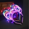 LED Rave Toy luminescence Headdress Cat Ear Rabbit Eared Hair Band with LED Flash Toys 1PCS 240410