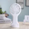 ZK20 Portable USB rechargeable fan creative mini handheld fan gift LOGO pocket handheld fan Three wind speeds for long-lasting operation With base