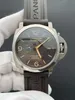 Guardia da uomo per orologio Panerrais Temperamento orologio dello zaffiro specchio svizzero di movimento automatico Dimensione da 44 mm cinghia in mezzo a vacca con fibbia ago originale Rry9