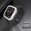 Luksusowy dhinestone Hard PC Caspektywne zderzak dla Apple Watch 38 mm 42 mm odporny na wstrząs dla IWATCH Series 6 5 4 3 2 1 SE