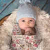 Blumenbaby Wrap Photography Kind wickeln Wickel mit Stirnband Bebe Boy Girl Foto Decke weicher Stretchstoff