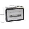 Players Cassette Player USB Cassette to MP3 Converter Capture Audio Music Player Tape Cassette Recorder