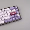 Accessoires GMK Rabbit Tuzi Keycaps 23/129 touches Profil de cerise PBT MATÉRIAUX SUBLIMATION PURPLE POUR MX SWITCH MECHANICAL CLAVIER